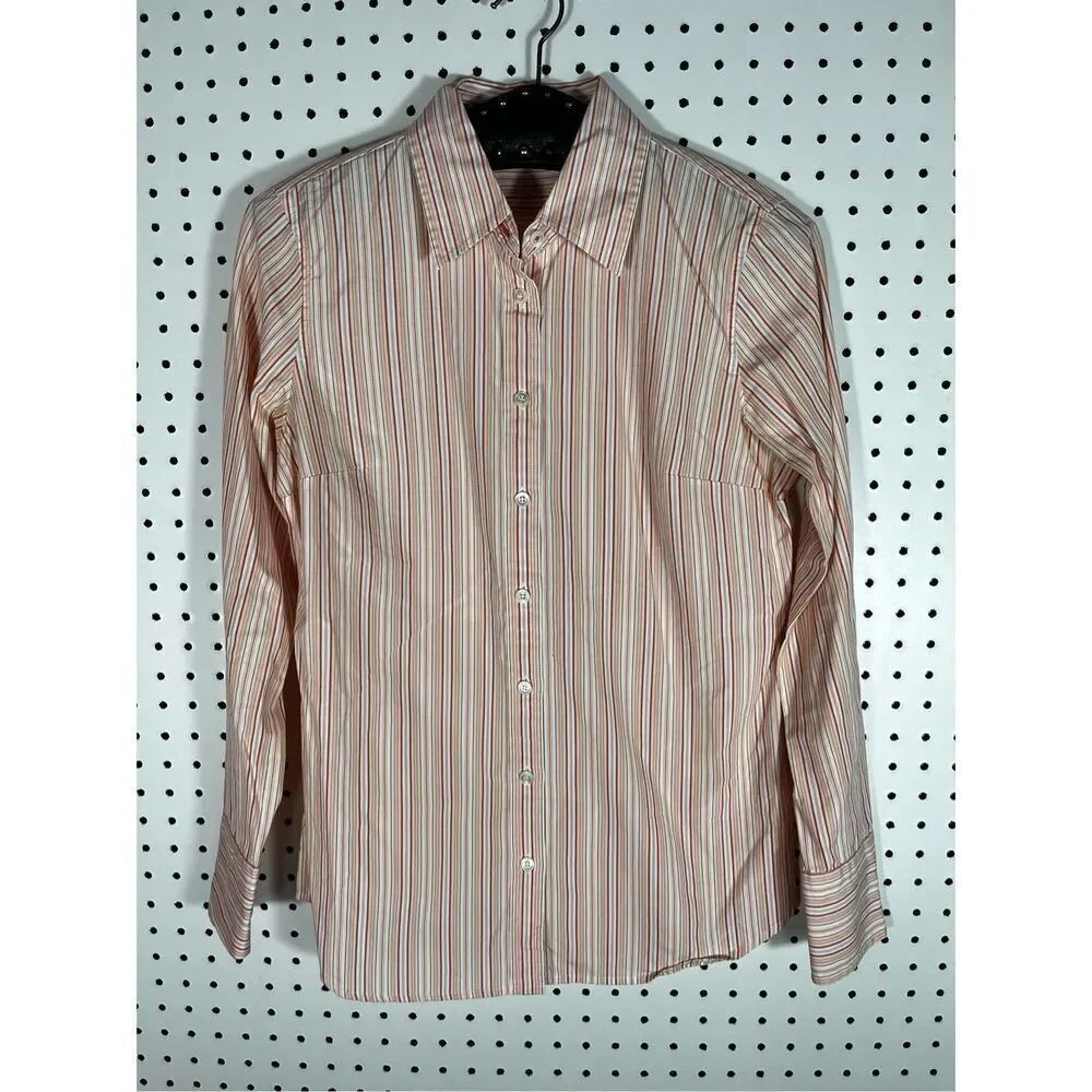 J.Crew buttonโdown striped shirt size S